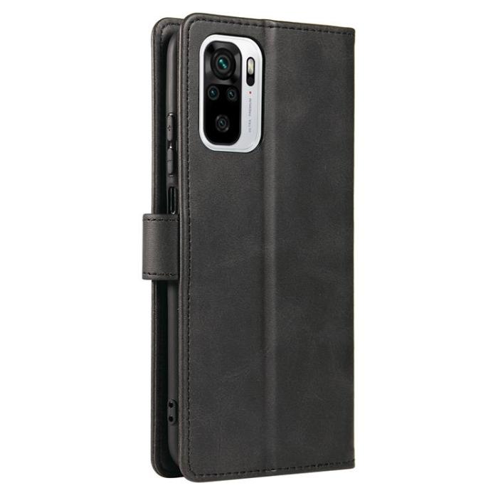 UTGATT1 - Magnet Elegant Kickstand Fodral Xiaomi Redmi Note 10 5G / Poco M3 Pro - Svart