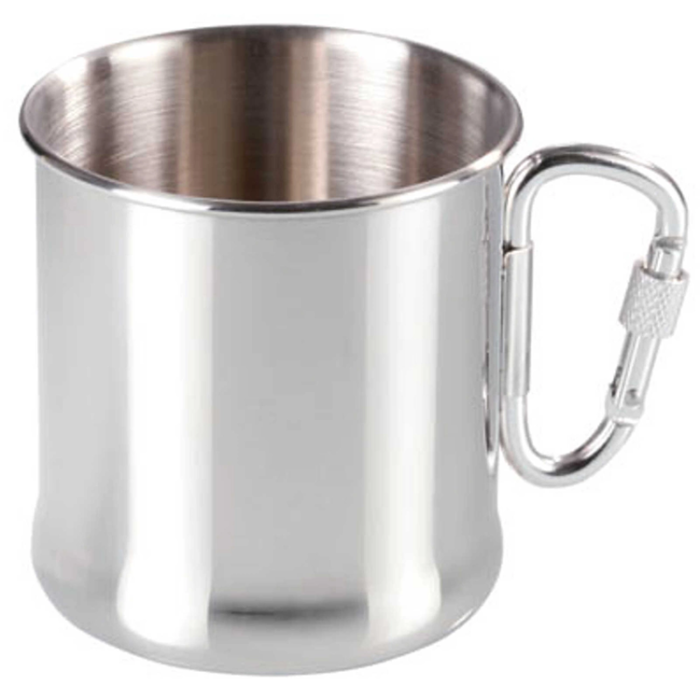 Meva - Meva Rostfri Turistmugg med Karbinhake, 270 ml