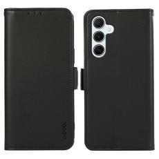 ABEEL - ABEEL Samsung Galaxy A17 5G / A17 4G / A26 5G Pl&aring;nboksfodral Konstl&auml;der Svart