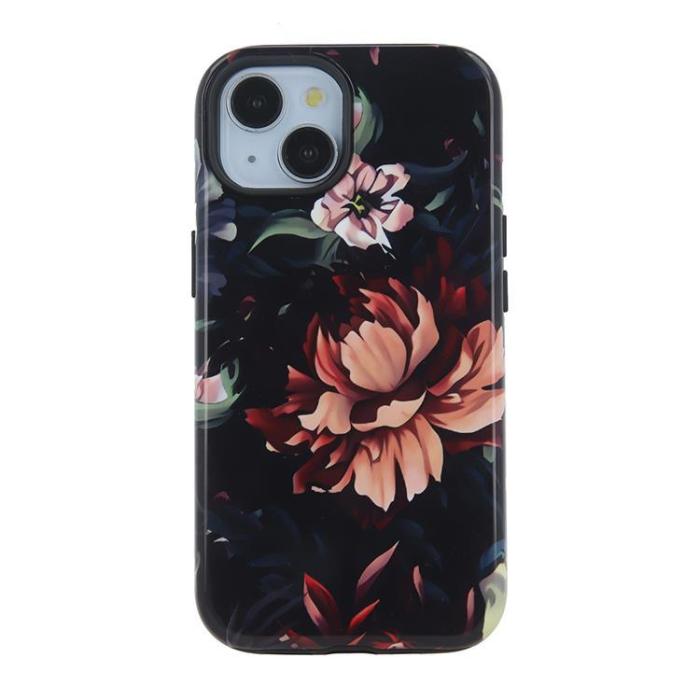 OEM - iPhone 15 Pro Mobilskal Decor - Peony