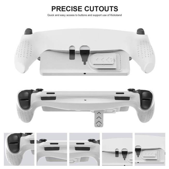 JYS - JYS PS5 Portal Skal TPU JYS-P5183 Kickstand - Vit
