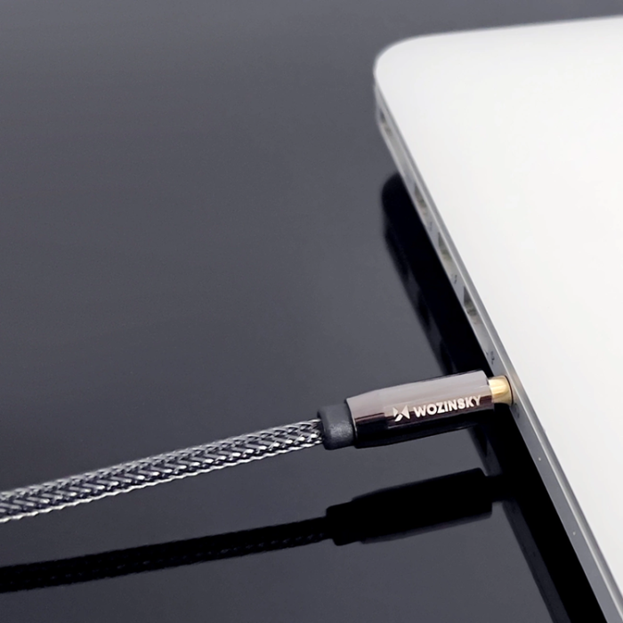 Wozinsky - Wozinsky Förlängnings AUX Kabel Mini Jack 3m - Svart