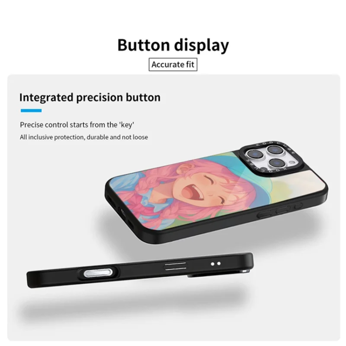 A-One Brand - iPhone 14 Pro Max Mobilskal MagSafe Aluminium Silikon