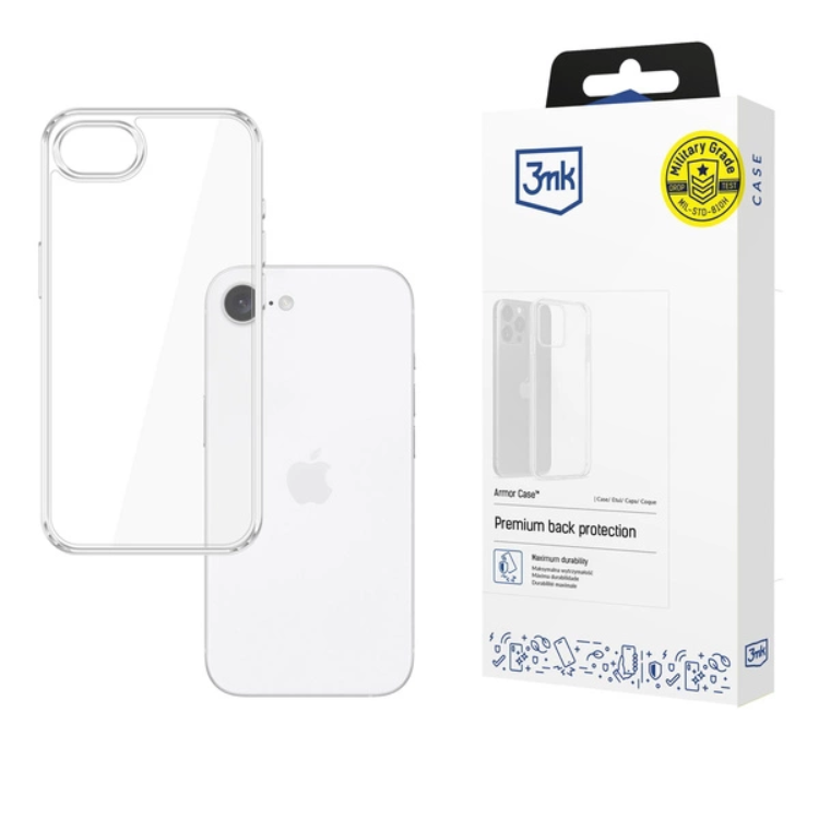 3MK iPhone 16e Mobilskal Armor - Transparent | 2353 | AlltMobil