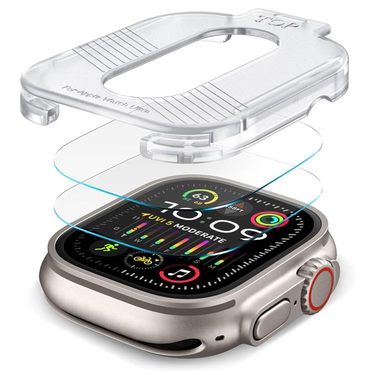 [2-Pack] Tech-Protect Apple Watch Ultra 1/2 (49mm) Härdat glas Skärmskydd | 5468 | AlltMobil