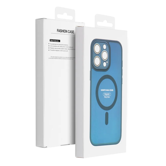 A-One Brand - Galaxy S25 Mobilskal MagSafe Variete - Marinblå