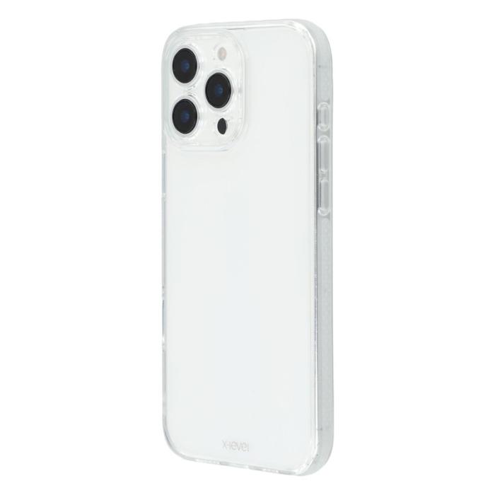 X-Level - X-LEVEL Mobilskal till iPhone 16 Pro Max PC + TPU Transparent Fodral