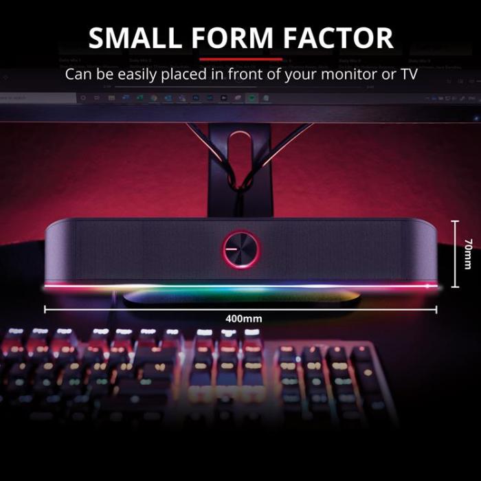 Trust - TRUST GXT 619 Thorne RGB Soundbar