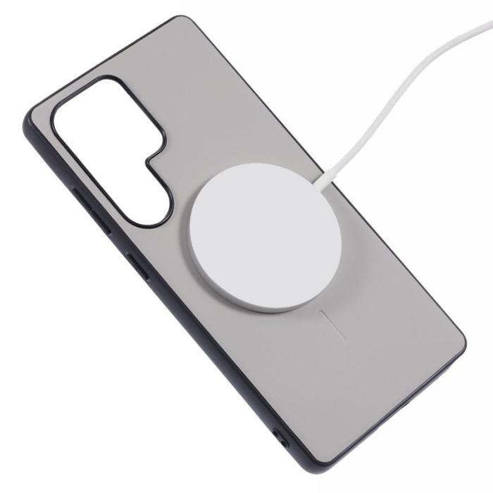 X-Level - X-LEVEL Mobilskal till Samsung Galaxy S24 Ultra MagSafe PC TPU PU Grå