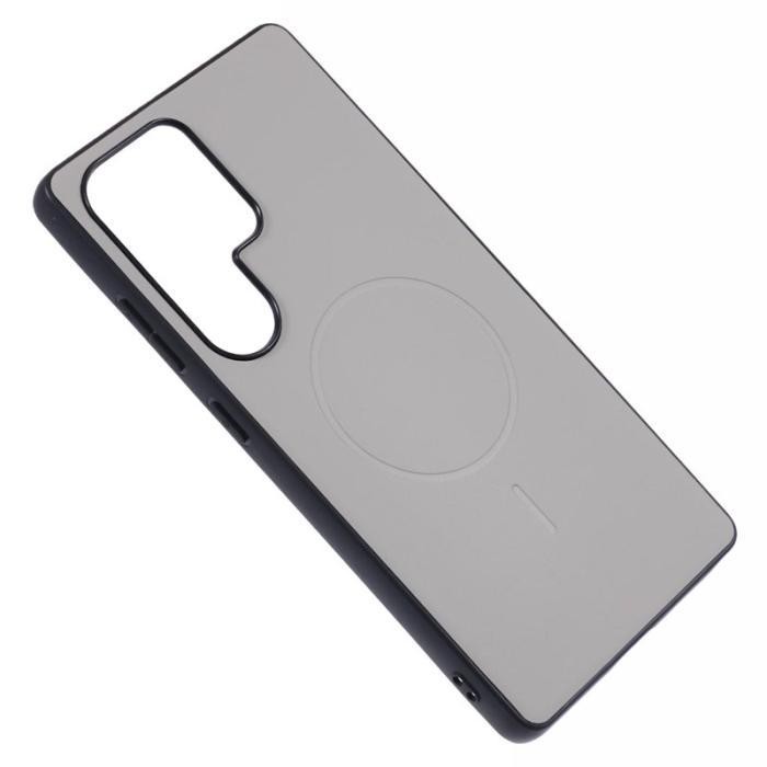 X-Level - X-LEVEL Mobilskal till Samsung Galaxy S24 Ultra MagSafe PC TPU PU Grå