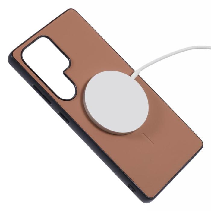 X-Level - X-LEVEL Mobilskal till Samsung Galaxy S24 Ultra MagSafe PC+TPU Guld