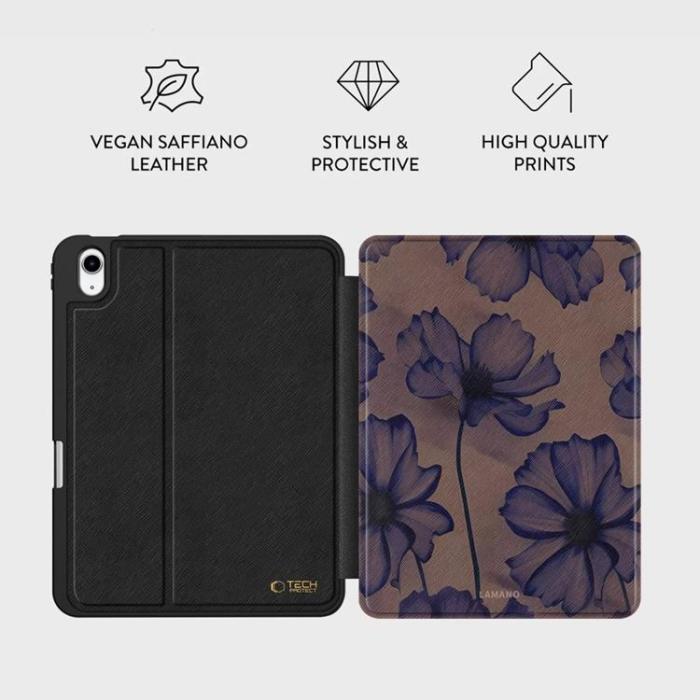 Tech-Protect - Tech-Protect iPad 10.9” (2022)/ 11” (2025) Skal Lamano - Velvet Night