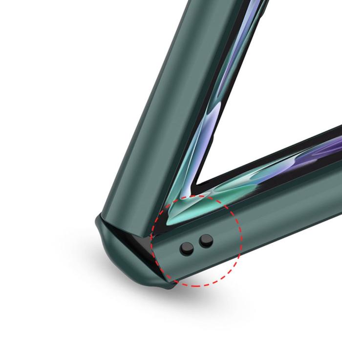 UTGATT1 - Galaxy Z Flip 4 Skal Icon - Rosa Guld
