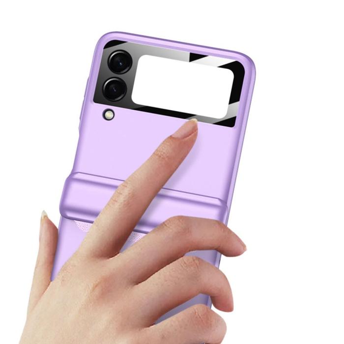 UTGATT1 - Galaxy Z Flip 4 Skal Icon - Rosa Guld