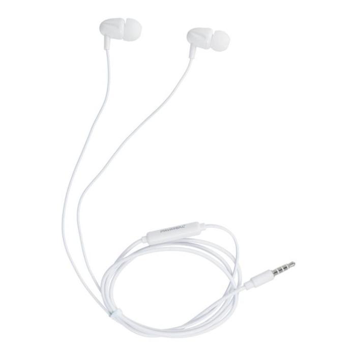Pavareal - Pavareal Wired In-Ear Hörlurar Micro Jack - Vit