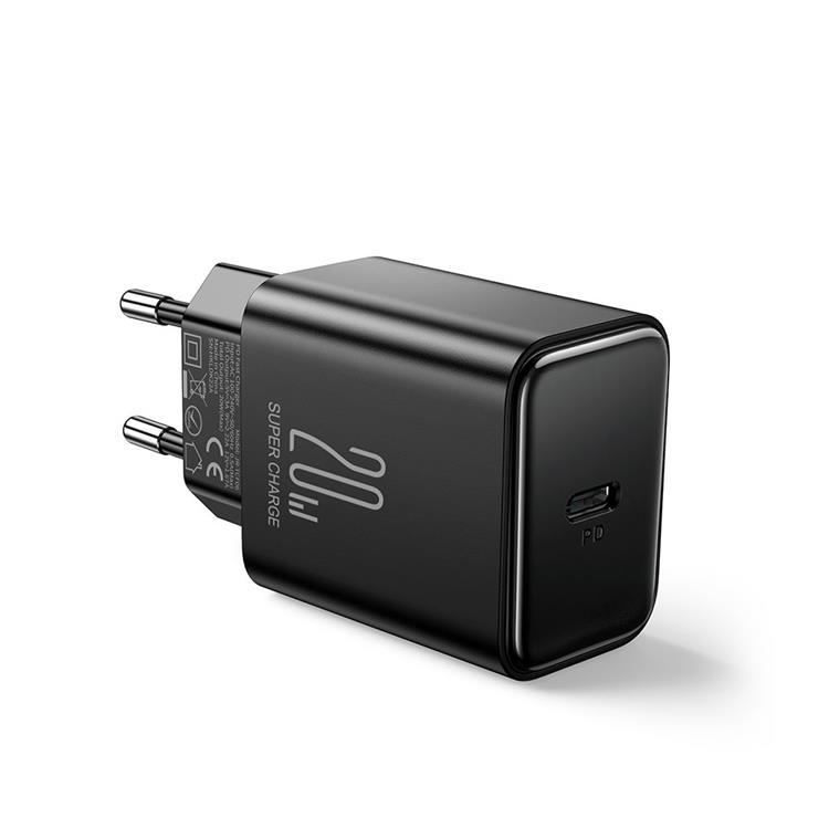 Joyroom PD Väggladdare 20W USB-C - Svart | 505295 | AlltMobil
