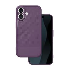 A-One Brand - iPhone 16 Mobilskal Simple Carbon - Lila