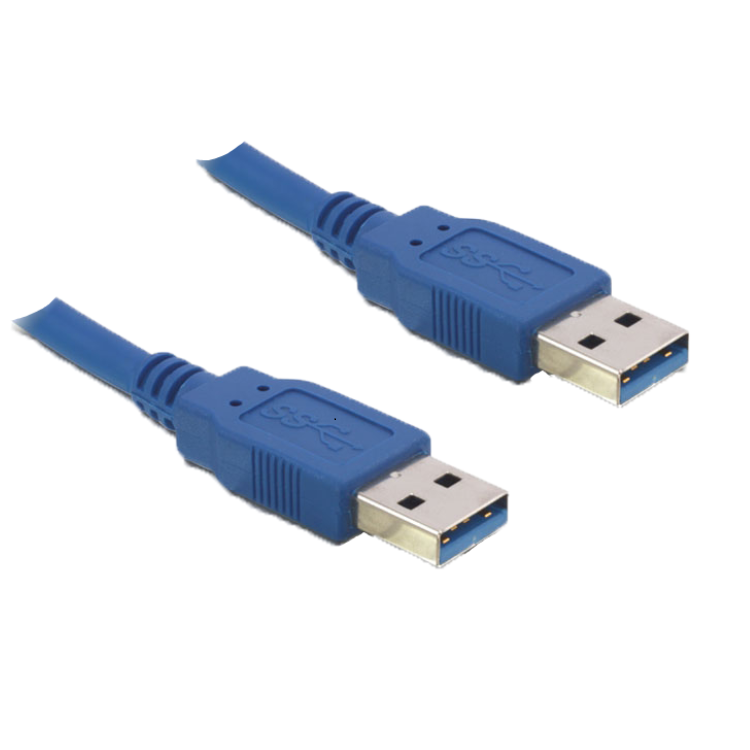 DeLock USB 3.0 Kabel Typ-A Hane Till Typ-A Hane 1 m - Blå | 3541 | AlltMobil
