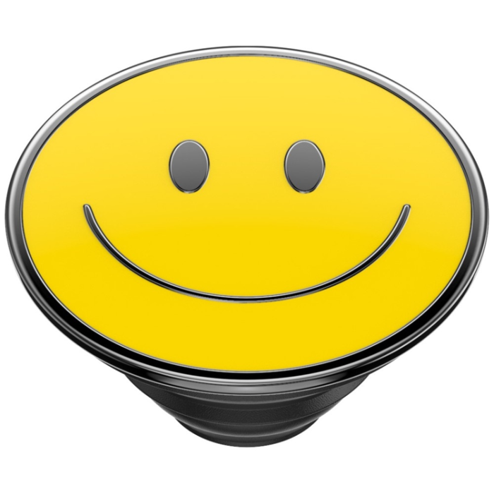 PopSockets - PopSockets PopTop Combo Enamel Be Happy Mobilgrip och stativ