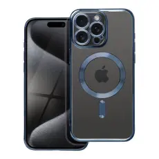 OEM - iPhone 15 Pro Max Mobilskal Magsafe Electro - Titanium Blå