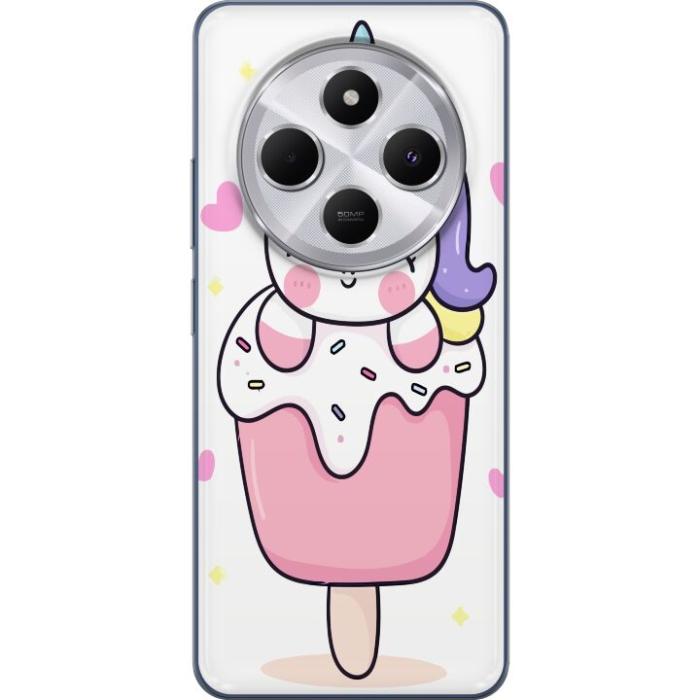 iSecrets - Mobilskal till Xiaomi Redmi 14C med Glad enhörning