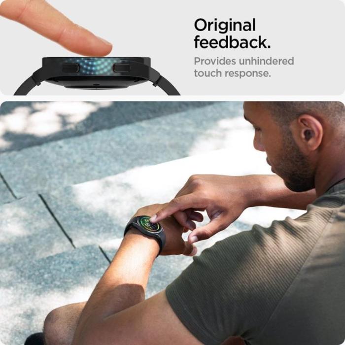 UTGATT - Spigen Galaxy Watch 5 Pro 45mm Härdat Glas Skärmskydd GLAS.TR 2-PACK