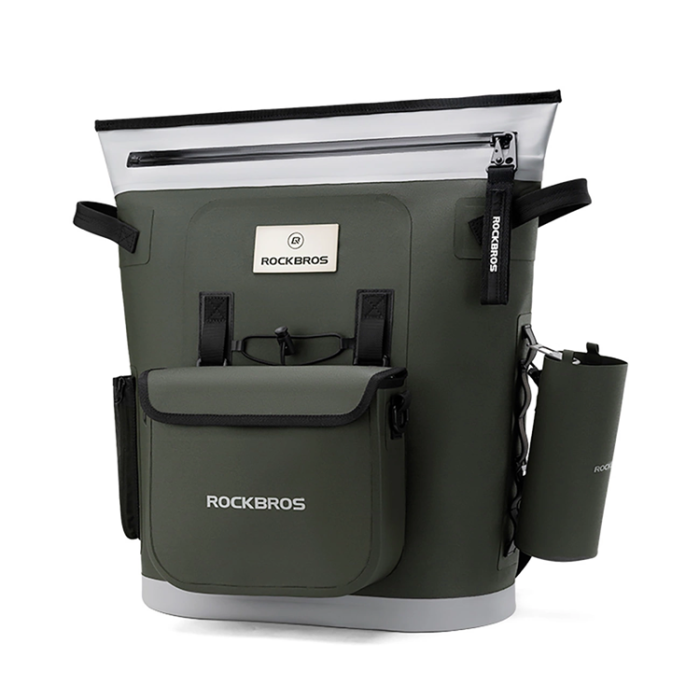 Rockbros - Rockbros Termisk Ryggsäck med Isolering 18L Ergonomisk - Grön