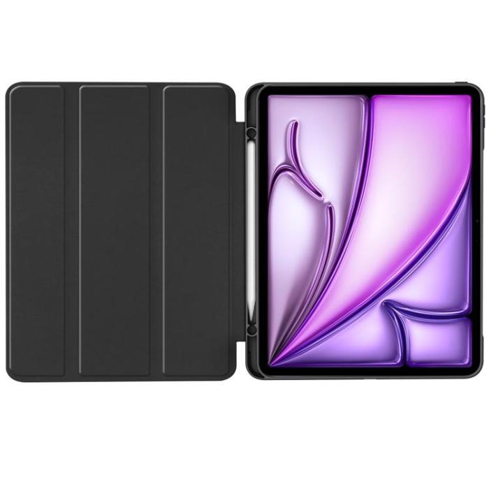 Tech-Protect - Tech-Protect iPad Air 13 (2024) Fodral med plats för pennna - Svart