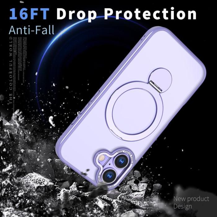 A-One Brand - iPhone 17 Mobilskal MagSafe Rotating Kickstand