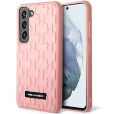 UTGATT1 - Karl Lagerfeld Galaxy S23 Plus Skal 3D Monogram - Rosa