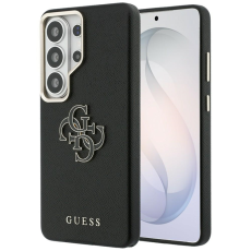 Guess - Guess Mobilskal F&ouml;r Galaxy S26 Ultra MagSafe Grained Big 4G Metal Logo