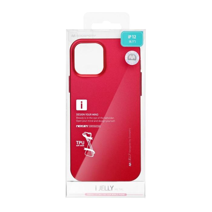 UTGATT1 - Galaxy A73 5G Skal Goospery i-Jelly Mjukplast - Röd