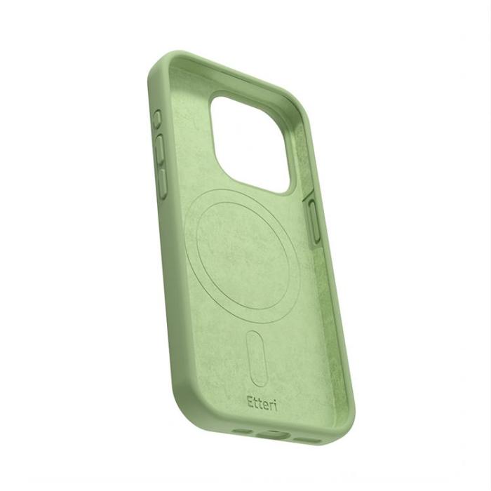 Etteri - Etteri iPhone 16 Mobilskal MagSafe Silikon - Ljusgrön
