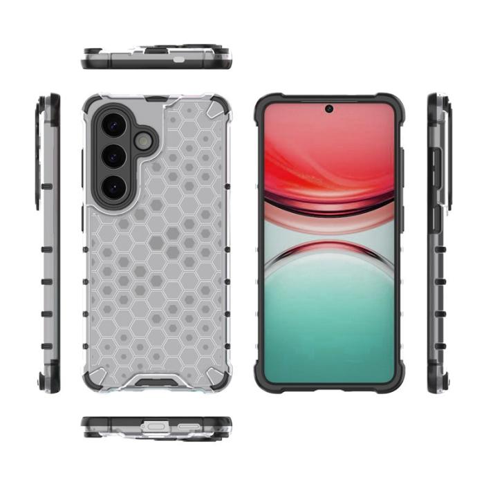 OEM - Samsung Galaxy S26/S26 Pro Skal Plast Honungskaka - Grå