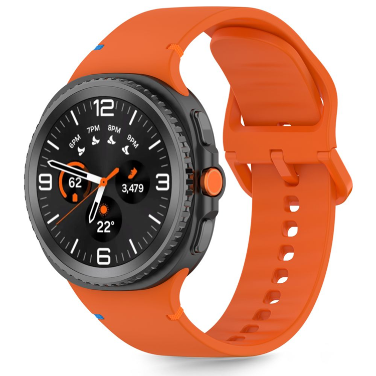 Tech-Protect Galaxy Watch 8 (40/44/46mm) Armband Silikon - Orange | 5123 | AlltMobil