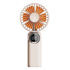 A-One Brand - Handhållen Fläkt 180 Graders Roterbar Low Noise z3 - Beige