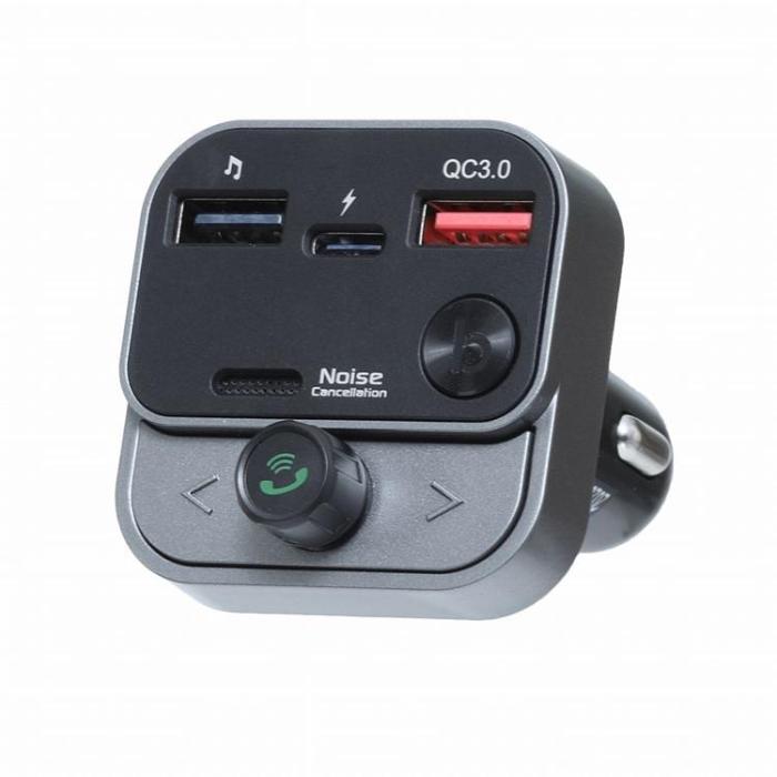OEM - FM MP3-Sändare Bluetooth 5.0 + USB-A/Typ C 30W ART FM-84B