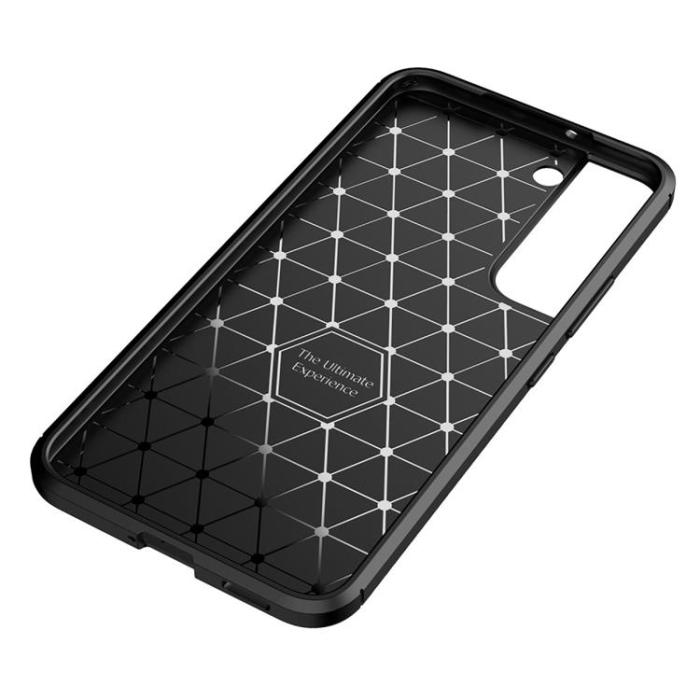 OEM - Carbon Fiber Skal Galaxy S22 Plus 5G - Svart