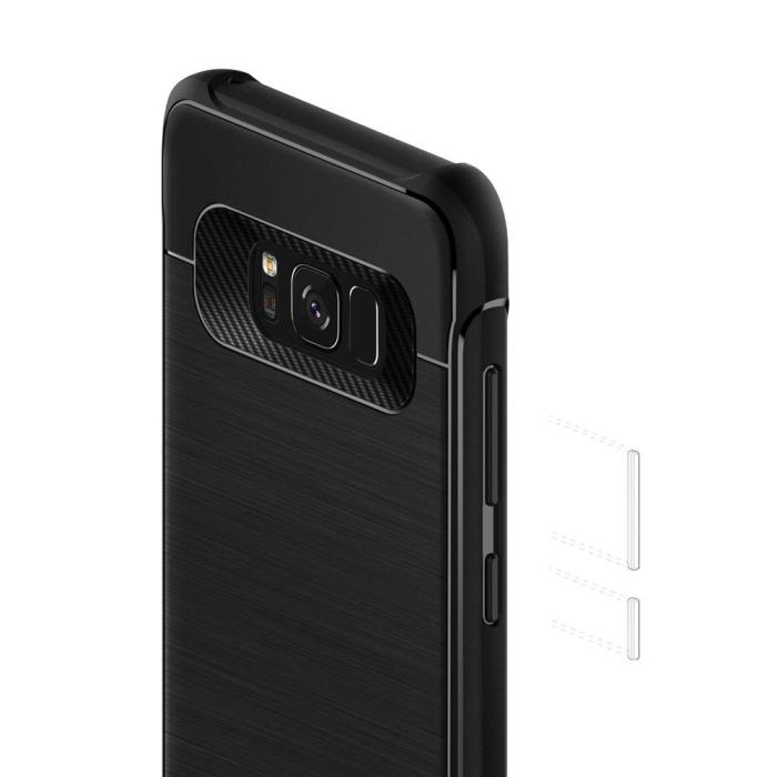 Caseology - Caseology Vault Skal till Samsung Galaxy S8 - Svart