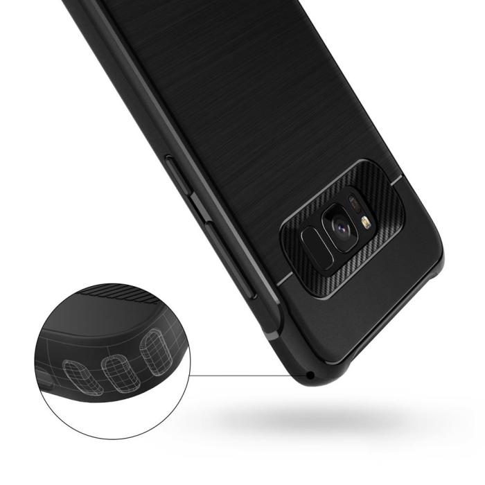 Caseology - Caseology Vault Skal till Samsung Galaxy S8 - Svart