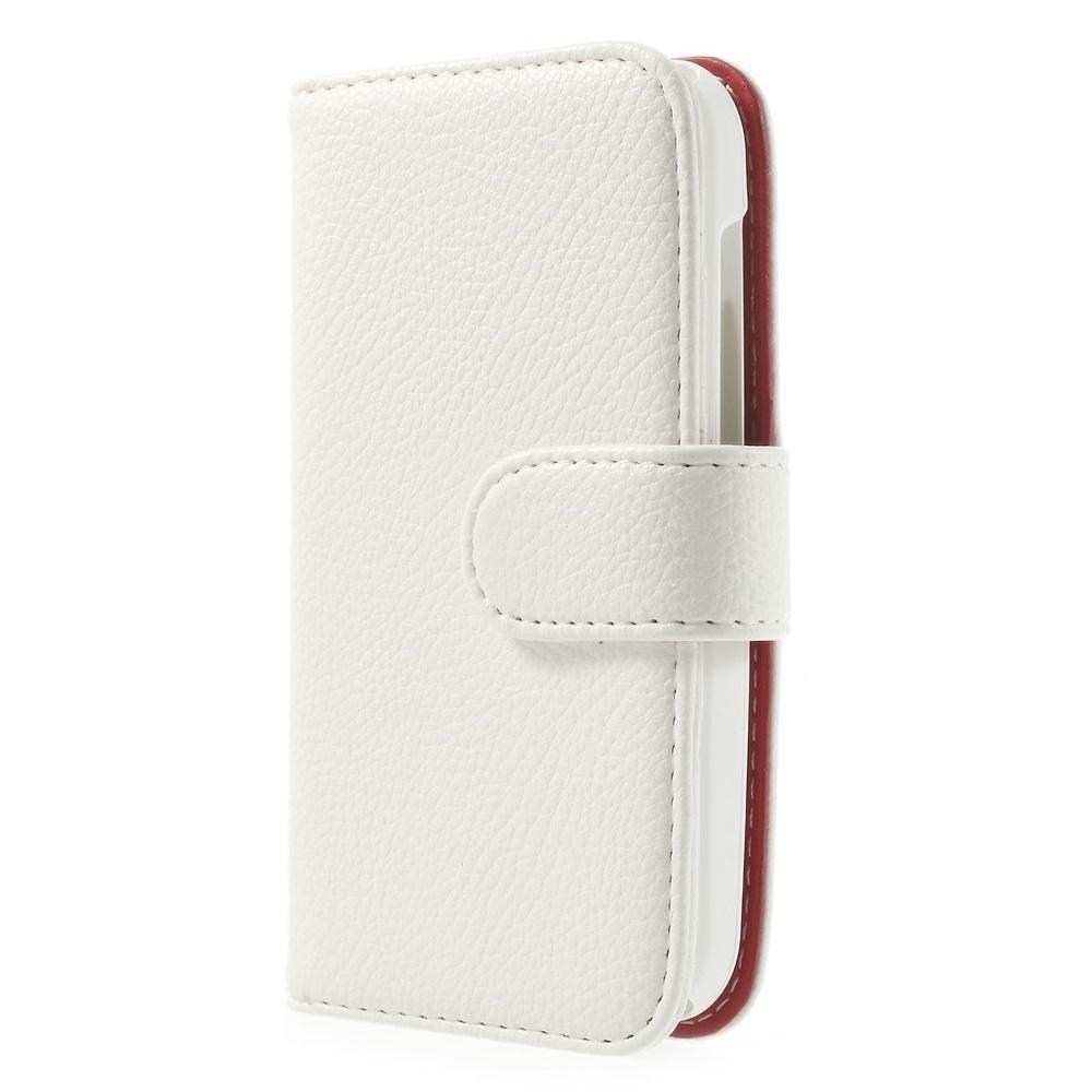Plånboksfodral till Motorola Moto E XT1021 - Vit | 2353 | AlltMobil