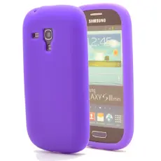 OEM - Silikonskal till Samsung Galaxy S3 Mini i8190 (Lila)