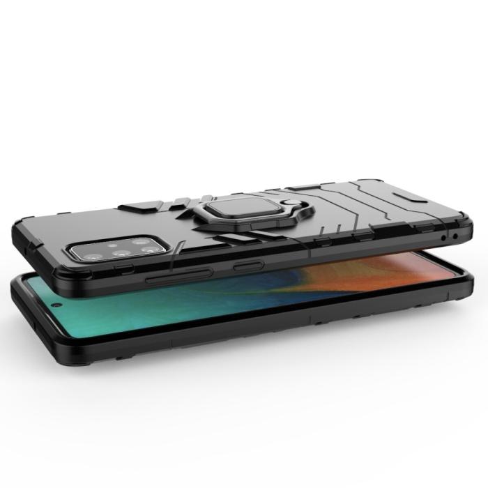 A-One Brand - Hybrid Ring Mobilskal till Samsung Galaxy S21 Ultra - Svart