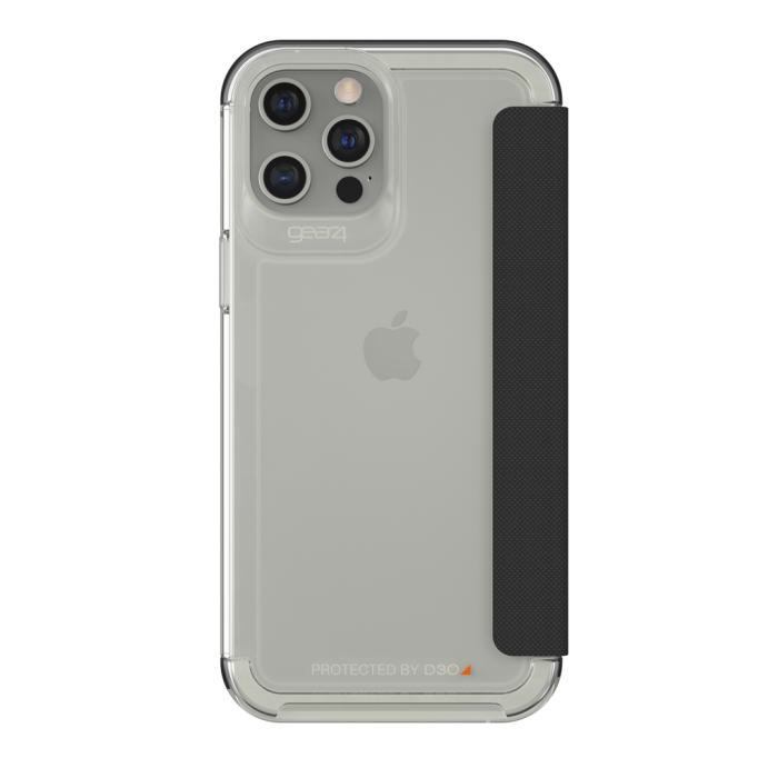 UTGATT5 - Gear4 D3o Wembley Flip iPhone 12 Pro Max - Clear
