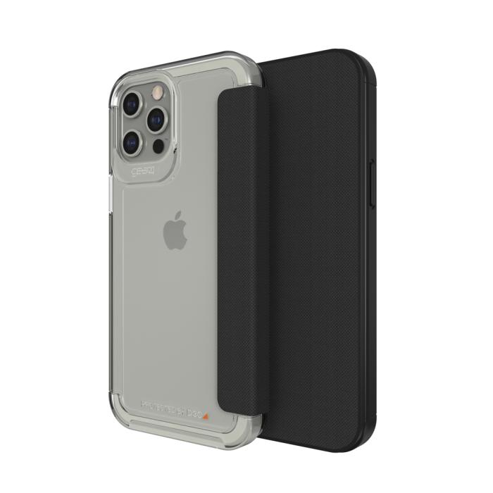 UTGATT5 - Gear4 D3o Wembley Flip iPhone 12 Pro Max - Clear