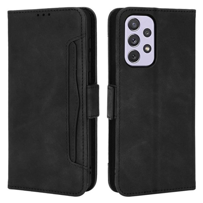 A-One Brand - Magnetic Flip Stand Shockproof Plånboksfodral Galaxy A53 5G - Svart
