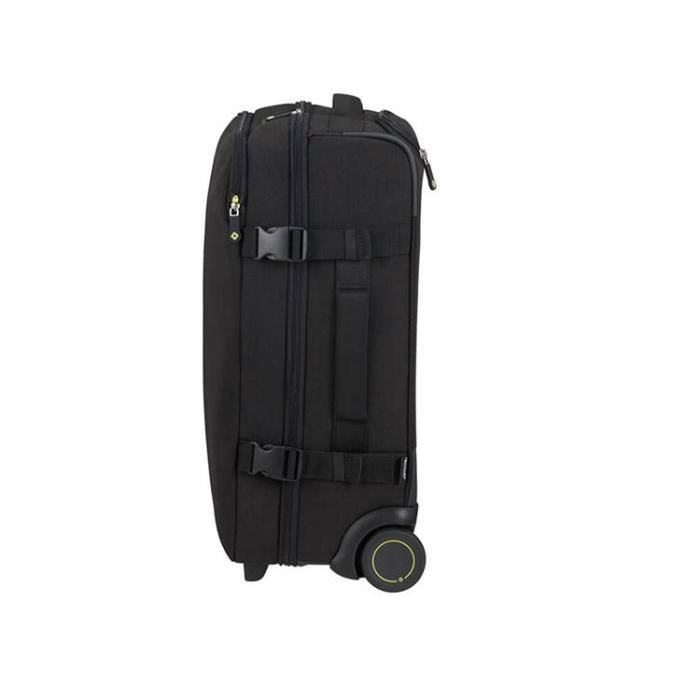 Samsonite - SAMSONITE SECURIPAK Duffelväska med hjul 55cm - Svart