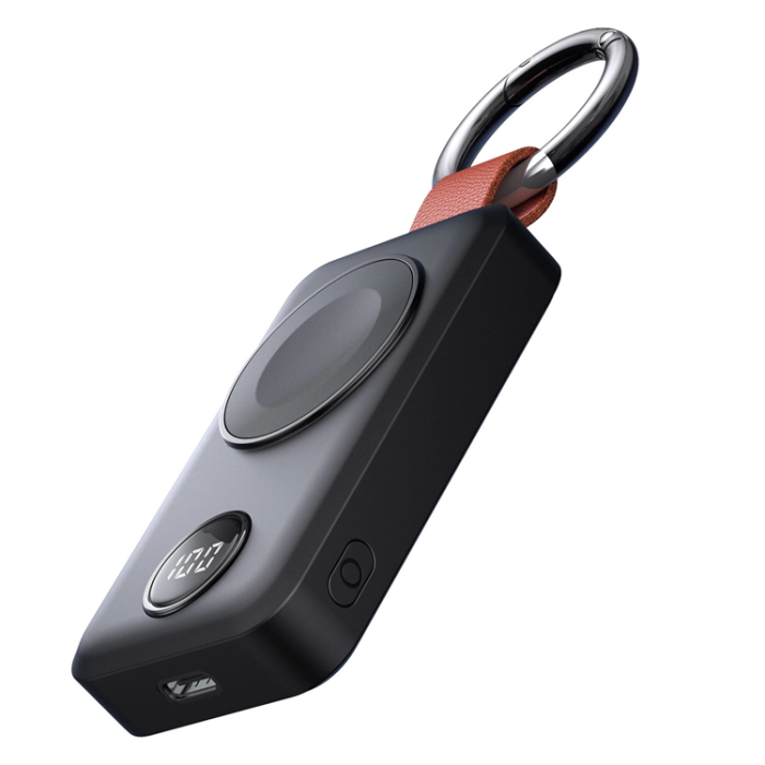 UTGATT - Joyroom Trådlös Powerbank 2000mAh 3W För Apple Watch - Svart