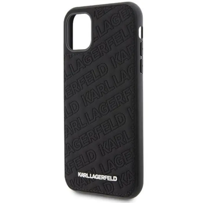 KARL LAGERFELD - KARL LAGERFELD iPhone 11/XR Mobilskal Quilted K Pattern - Svart