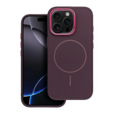 A-One Brand - iPhone 15 Pro Max Mobilskal Magsafe Frame - Lila